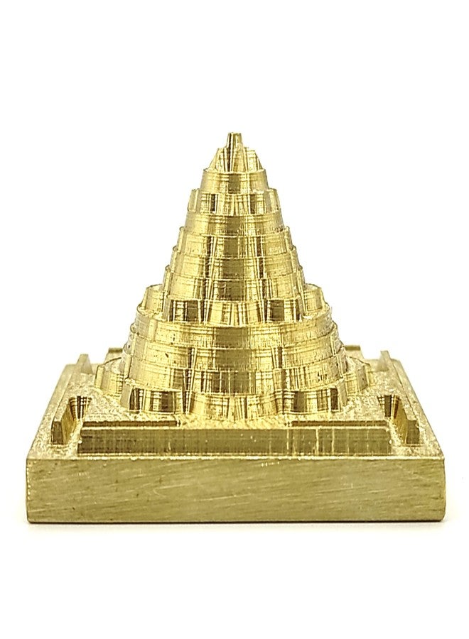 Plus Value Premium Shri Mahamrityunjaya Yantra Home & Office Temple - Gold Plated with Accurate CNC Cutting for Vastu (1.5 Inches) - Image 2